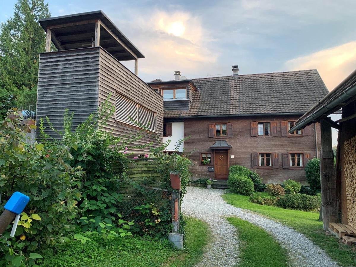 Bauernhaus Am Pfaenderhang Mit Seeblick Lochau Eksteriør bilde
